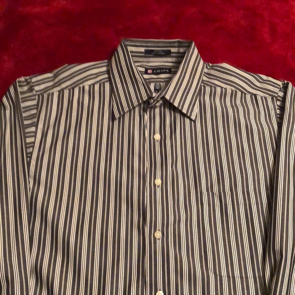 Chaps Men’s Dress Shirt 16-16 1/2 - 34/35